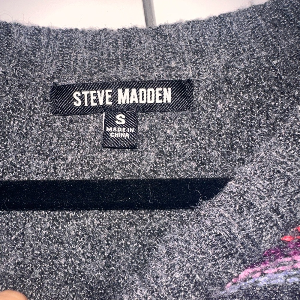 Steve Madden Patchwork Ski Sweater - image 2